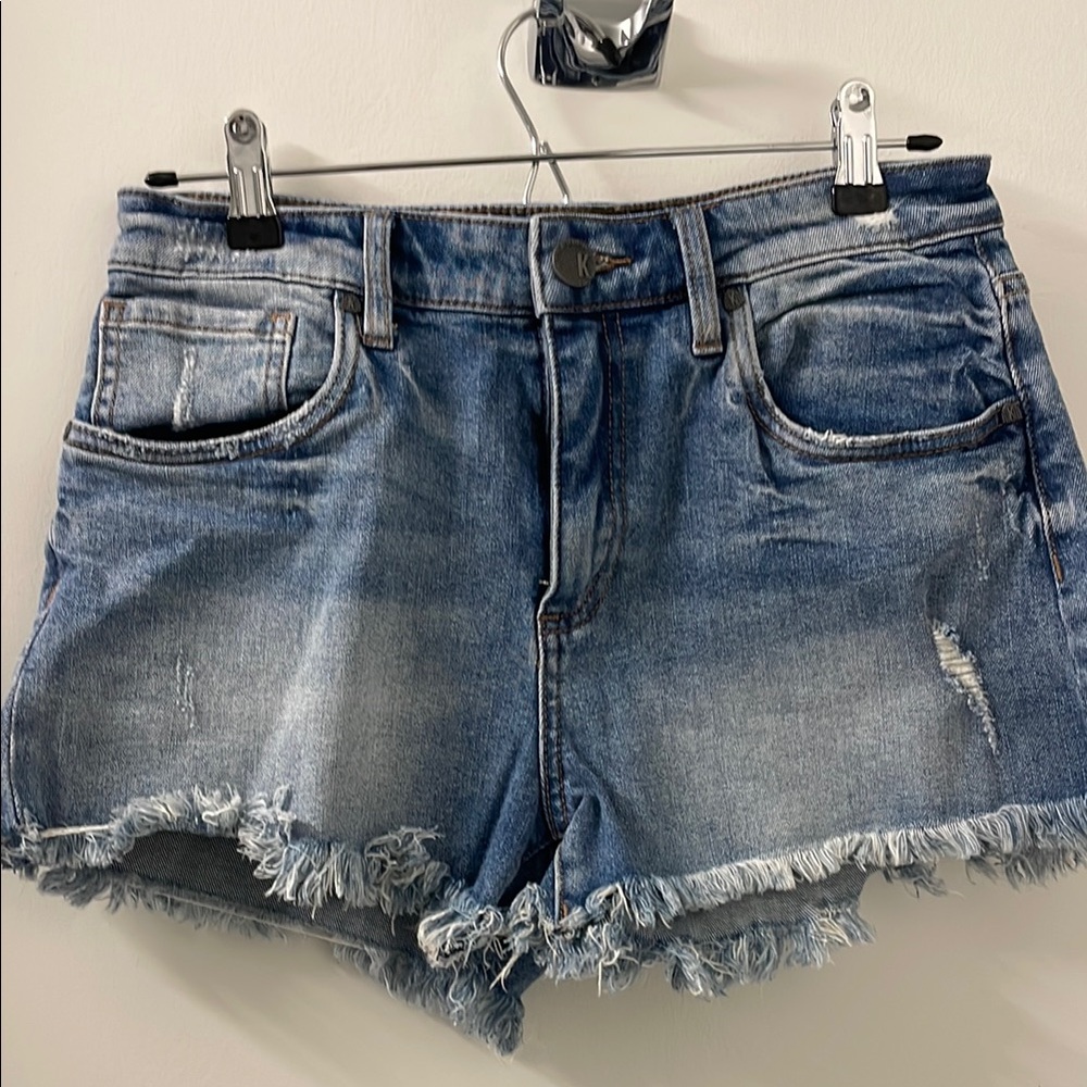 Kut from the Kloth Distressed Denim Shorts. Never worn.